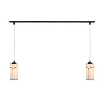 2 x Tiffany Gatsby aan plafondbalk