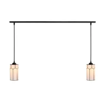 2 x Tiffany Gatsby aan plafondbalk