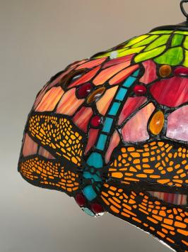 Tiffany hanglamp Dragonfly 40 - 97