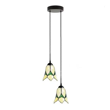 Tiffany Kroonluchter Lovely Flower Yellow 2