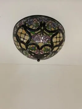 Tiffany plafondlamp Floreale 50  80