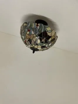 Tiffany plafondlamp Italy 40 Flow 