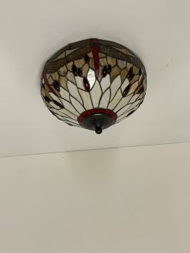 Tiffany plafondlamp Libelle 40  80