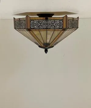 Tiffany plafondlamp Luxembourg Loose 40  96