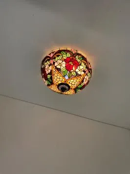 Tiffany plafondlamp Madeira 40-80