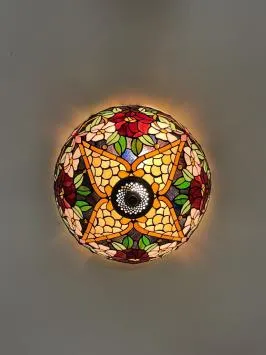 Tiffany plafondlamp Madeira 40-80