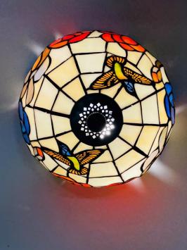 Tiffany Plafondlamp Ø25cm Bologna - 80