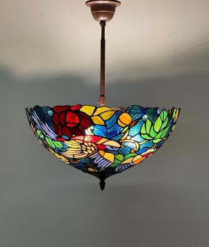 Tiffany plafondlamp Oslo - C2