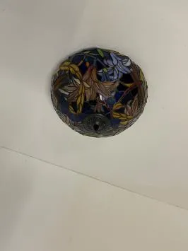 Tiffany plafondlamp Stockholm Loose 96