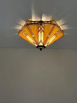 Tiffany plafondlamp Wyber 58  80