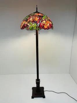 Tiffany Vloerlamp Ø50cm Peony Base