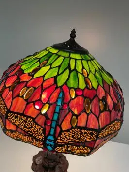 Tiffany tafellamp Dragonfly 40  P3   - 9201 tiffanylamp