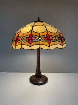 Tiffany tafellamp Ø 50cm Cherry P1