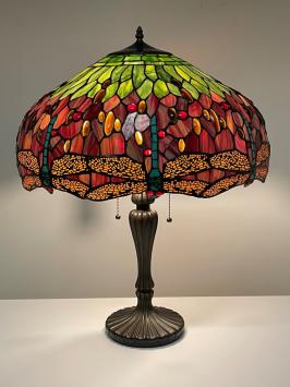 Tiffany tafellamp Ø 50cm Dragonfly  5813