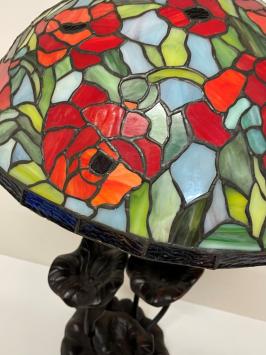 Tiffany tafellamp Rosas  P19     tiffanylamp