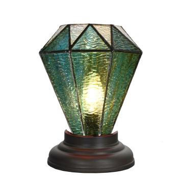 Tiffany Tafellampje laag Arata Green