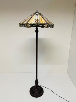 Tiffany vloerlamp Wyber Rich