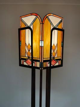 Tiffany vloerlamp Wyber Square