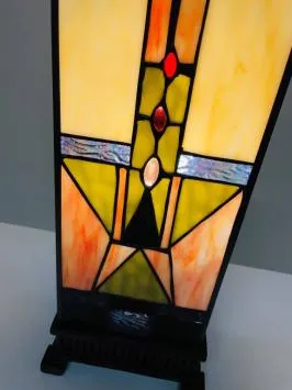 Tiffany windlicht Norwood groot